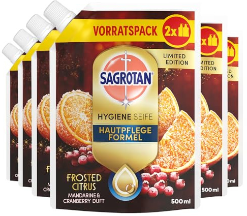 Sagrotan Handseife Frosty Citrus Limited Edition 6 x 500 ml