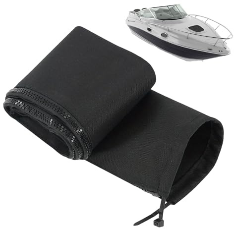 Générique Gaine De Protection pour Câbles De Bateau - Manchon De 122 Cm avec Fermeture Éclair | Gaine pour Moteurs Hors-Bord Et Câbles D'Extension | Gestion De Câble Nautiques Et Équipement De Pêche