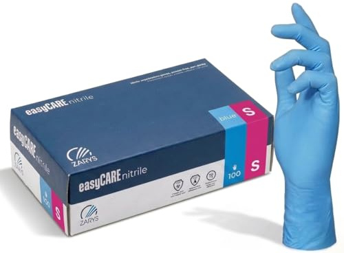 Generico 200 Guanti Blu in Nitrile ULTRASOFT, Guanti Monouso Professionali, Senza Lattice e Polvere, Uso Medico, Alimentare, Industriale, Microruvidi, Resistenti e Confortevoli, Taglia S