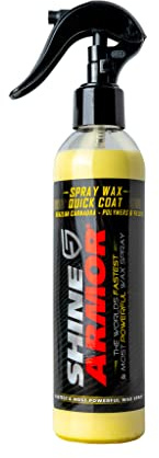 Car Spray Wax for Car Detailing - Quick and Easy Carnauba Liquid Car Wax Spray for Instant Gloss and Protection - Multi Surface Premium Brazilian Carnauba Car Wax Polish for All Vehicle Types