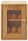 RTS Egg Cabinet – 2 Tier Wooden Egg Storage Box – 12x Eggs Holder Rack, Bamboo 2 Shelves with 6 Slots Kitchen Cupboard Stand, Wire Mesh Door Panel, Dozen Egg Crate Shelves House