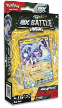 Pokémon TCG: Miraidon ex Battle Deck (Ready-to-Play 60-Card Deck)