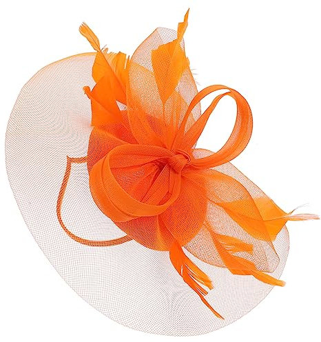 TOVINANNA Luxuriöser Fascinator-hut Für Damen – Braut-stirnband Mit Mesh-kopfschmuck Für Teepartys Für Braut Hochzeit Bankett