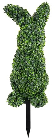 Osterdeko Modern Garten Deko Künstlicher Hase Gartenstecker, 73 cm, Osterdeko Outdoor, Grün Gartendeko, Osterdekoration für Draußen und Drinnen, Gartendekoration