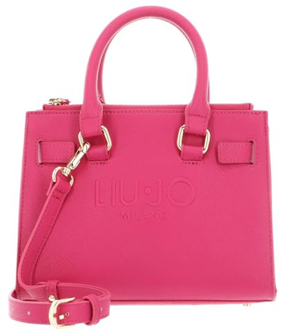LIU JO Halona Satchel Bag S Dark Pink
