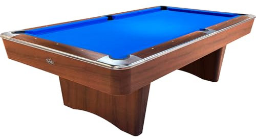 Pool Billardtisch John West Nightshade 9ft mit Schieferplatte Braun