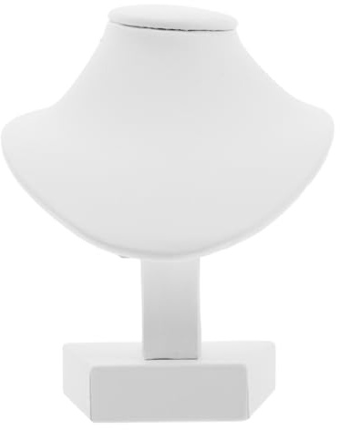 JECOMPRIS Mannequin Porte Bijoux Femme Modèle Réaliste De Cou Présentoir Collier Petit Support Bijoux Pour Magasins Vente Et Organisation