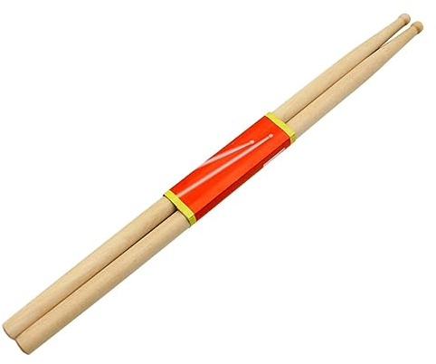 BESTonZON Holz-drumsticks für Schlagzeug-übung aus Ahornholz Leichtgewichtig für Erwachsene und Schlagzeugzubehör