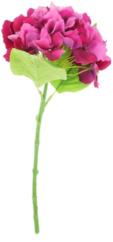 DECOMELODY Bouquet di Fiori Artificiali Idreangea Realistici Decorazione Resistente Sbiadimento per Matrimoni Feste e Casa Fiori Eleganti e Duraturi