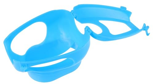 VALICLUD Support pour Injection de Pigeons en Plastique Bleu Cadre Fixe et Anneau de Maintien Matériel pour Pigeons Creux Fournitures pour Oiseaux Outil Pratique pour Administration de