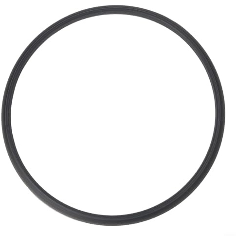 Versiegelt für Ring für Monsieur Cuisine Plus kompatibel, Silikondichtung für Küchengerät, schwarzer Dichtungsring 15,5 cm quadratisch Ersatzdeckeldichtung