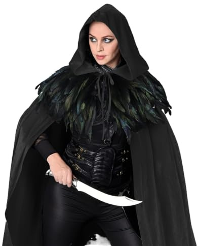 Mantel Med Unisex Sammet Lång Rock Halloween Kostym Och | Cosplay utklädnadsrock för helger För Renässans Och Karneval Utklädnadsfester Scenframträdanden Och Maskerad Samt