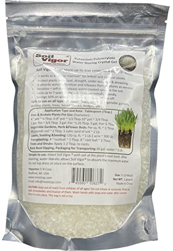 0,5 kg Soilmoisture Trap Super Absorbent Hydro Gel Granulat Polymer; Soil Vigor (Tm)