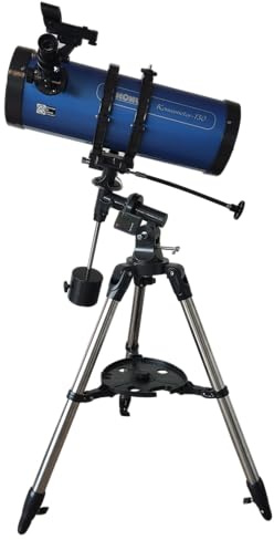 KONUS | KONUSMOTOR-130 Telescopio Astronomico Rifrattore Newton con Diametro 130 mm, Lunghezza Focale 1000 mm e Motore in Ascensione Retta