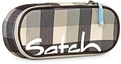 SATCH Tweaker Federmäppchen SAT-SSC-001-976, 22 cm, 1 L, Black Grey Checks
