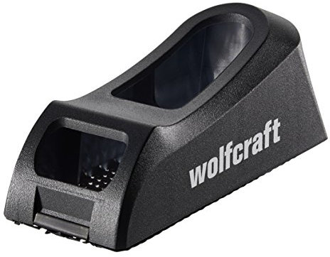 wolfcraft Blockhobel I 4013000 I Der extrabreite Einhandhobel für Gipskarton