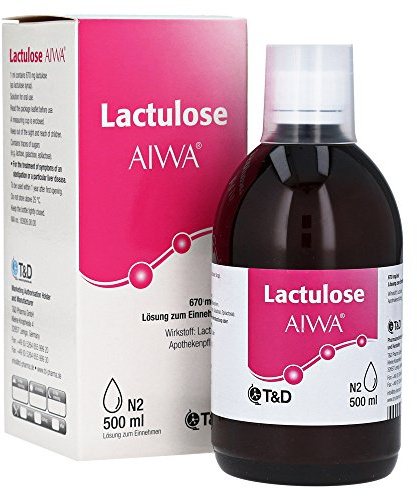 Lactulose AIWA 670 mg/ml L�sung zum Einnehmen, 500 ml