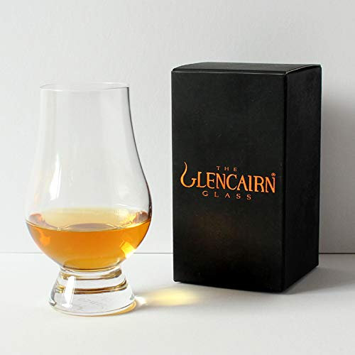 Glencairn The Official Whisky Glass in Presentation Box – Crystal Glass for Scotch, Bourbon, Single Malt – Whisky Gift for Dad, Grandad, Him – Premium 200ml Tasting Glass
