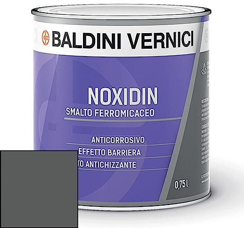 Smalto ferromicaceo antichizzante Baldini Vernici grana fine 750 ml vernice ferromicacea pittura ferromicaceo (FERRO ANTICO 661)