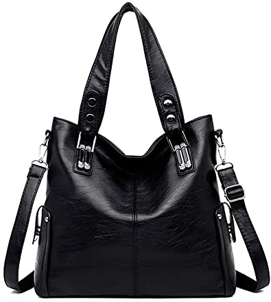 Sacmill Damen Handtaschen Leder Geldbörsen Große Tote Messenger Schulter Crossbody Borse Hobo Designer Umhängetasche Tasche