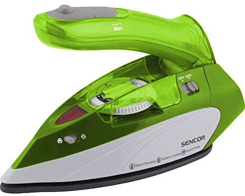 Ångstrykjärn, 1100 W, grön