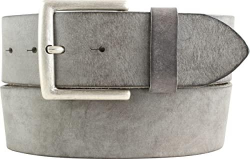 BELTINGER Gürtel aus weichem Vollrindleder Used-Look 5 cm | Jeans-Gürtel für Herren Damen 50mm | Ledergürtel Vintage-Look