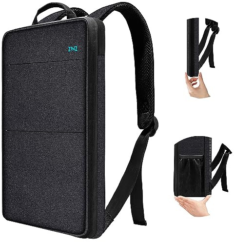 ZINZ Slim & Expandable Laptop Backpack Water Resistant Backpack Travel Backpack Compatible with MacBook Air/Pro 13-14 inch XPS 13 Surface 13.5 and Most 13-14 inch NoteBooks,B01K01