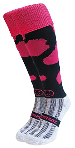 WackySox Herdy Gurdy Rugby Socks, Hockey Socks, Sports Socks for Men and Women - Suitable for Riding, Sports, Football, Hockey, Running Socks
