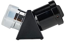 SVBONY SV221 Miroir diagonal de 3,2 cm, prisme d'image correcte à 45 degrés offrant des vues nettes qui sont du côté droit et correctes de gauche à droite pour télescope réfracteur
