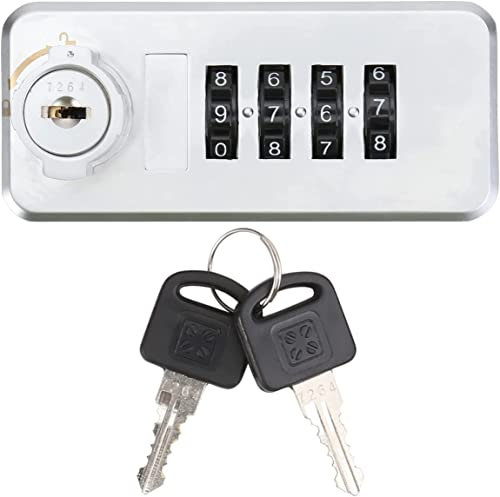 Zahlenschloss-Vorhängeschloss, Gepäck-Code-Schloss, Code-Vorhängeschloss, Zifferblatt-Metall-Camlock for den Außenbereich for Vorhängeschloss, Schublade, Nockenziffer, feste Schule mit Schließfach, Po