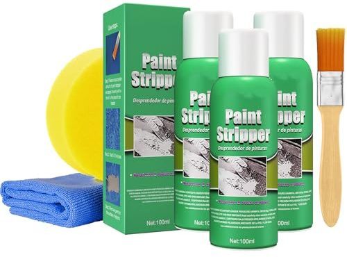 Paint Stripper, Paint Remover, Paint Stripper Metal, Paint Stripper Wood, Paint Remover for Metal (3Pcs)