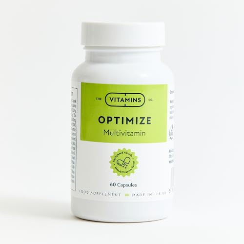 Daily Multivitamin & Multimineral Supplement for Men & Women - 30+ Vitamins & Minerals Including Vitamin C, D3,B12, CoQ10, Zinc & Selenium - 60 Capsules