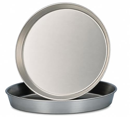 CateringBase Black Iron Pizza Pan, 30.5 cm Round Non-Stick Baking Tray, Commercial Heavy Duty
