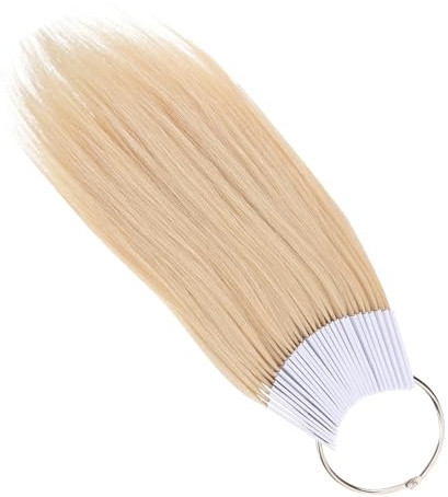 MOTHNUR Échantillons de Coloration Capillaire Cheveux Humains 30 Mèches 9 Nuances Naturelles Réutilisables Professionnels Salon Coiffure Anneaux Pvc pour Formation et Test