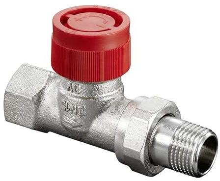 Oventrop Thermostatventil Baureihe AF DN 20, Durchgang, Messing vernickelt