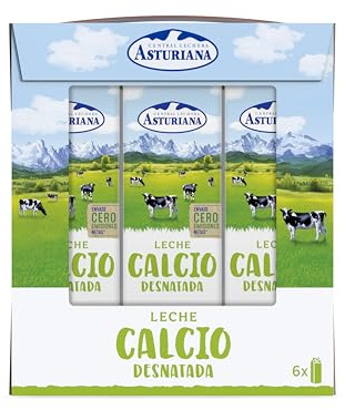 CLA Leche Calcio Desnatada Pack 6x1L