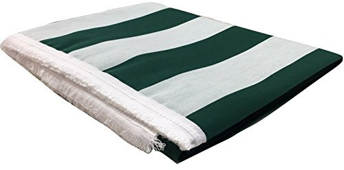 Panini Tessuti Tenda da Sole confezionata, molto resistente per esterno in 100% Acrilico con anelli, ganci e passamaneria a frangia, 140x250 cm, ideale per terrazzi verande balconi.