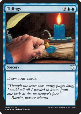 Magic: the Gathering - Tidings - Commander 2018