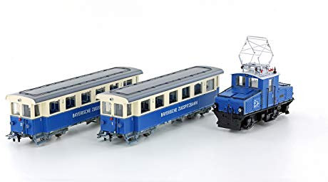 Hobbytrain H43105 H0m Zugspitzbahn Tal-Lok mit 2 Personenwagen