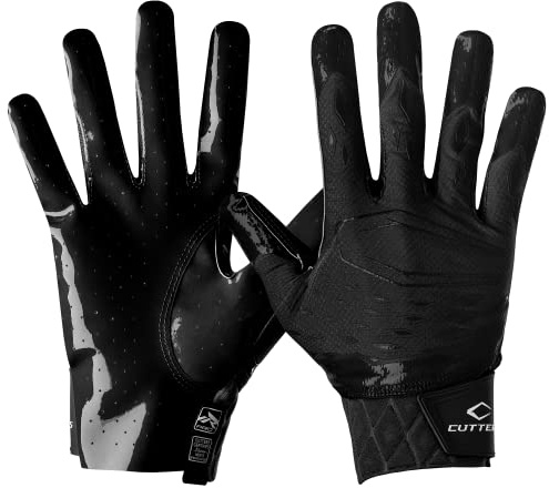 CUTTERS Football Rev Pro 5.0 Ultra Grip rutschfeste breite Empfängerhandschuhe (1 Paar)