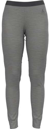 Odlo Leggings térmicos para mujer Merino 200 I Ropa interior de merino para mujer I Ropa interior térmica cálida
