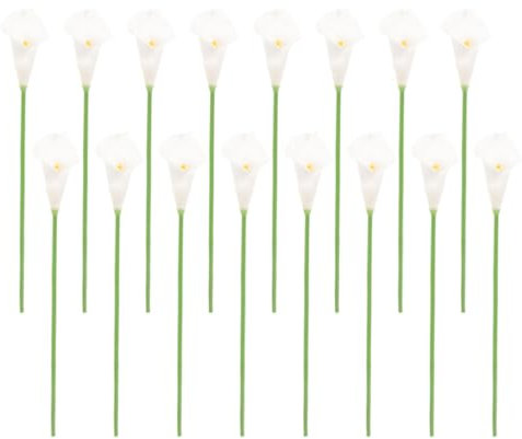 HOLIDYOYO 12stücke Künstliche Calla-Blumen Stiele Simulierte Lilien Für Dekoration Innen Und Außen Blumendeko Für Festivals Und Partydekorationen