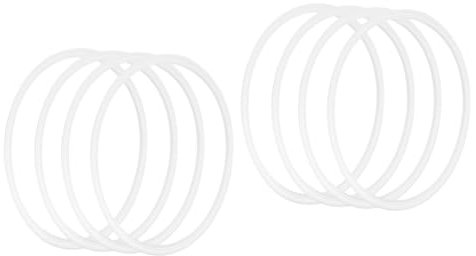 IMIKEYA 8 Stück Becher Silikonring Deckel Silikonring Flasche Becherdeckel Zubehör Flaschendeckel Dichtungsring Dichtung Für Wasserflaschendeckel Wasserflaschendeckel Ring Dichtungsringe