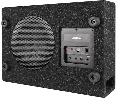 AXTON ATB120A – 20 cm aktiv subwoofer, aktiv baslåda, 100 W RMS