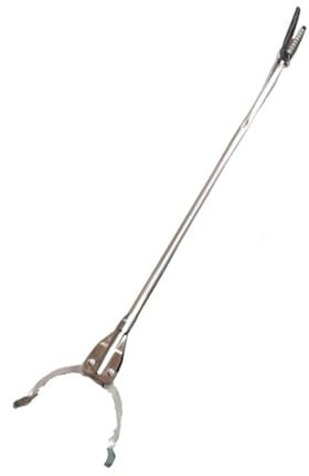 DGSYUAN Pince De Préhension Outil De Ramassage De Déchets en Acier Inoxydable, Outil De Ramassage De Déchets À Longue Poignée Outils De Ramassage Pince