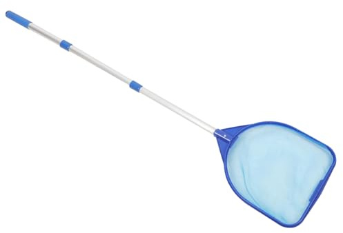 Abaodam Retino per Piscina Rete Estensibile Skimmer per Piscina Rete di Ricambio per Pulizia Retino per Laghetto Skimmer per Piscine Paletta per Laghetto