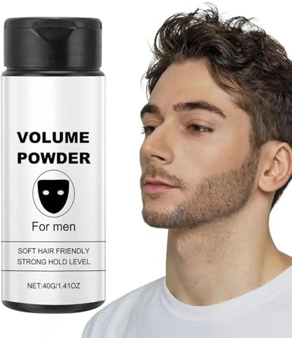 Volume Powder For Men,Texture Powder, Hair Styling Powders For Men, Instantly Adds Texture & Volume, Matte Textures Long-lasting Hold And Easy To Apply With No Oil Or Greasy