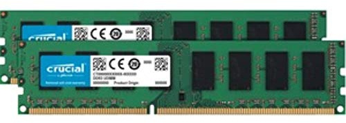Crucial CT2K51264BD160B 8GB (4GBx2) Speicher Kit (DDR3L, 1600 MT/s, PC3L-12800, DIMM, 240-Pin)