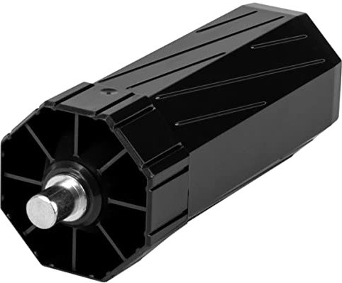 Schellenberg 80100 Repuestos de Persianas, Gris y Negro, 60 mm Diámetro 150mm Longitud