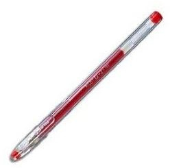 Pilot Gelschreiber G1 (BL-G1-5T-R) 0,5 Strichstärke 0,3 mm, Rot, 3 Stück